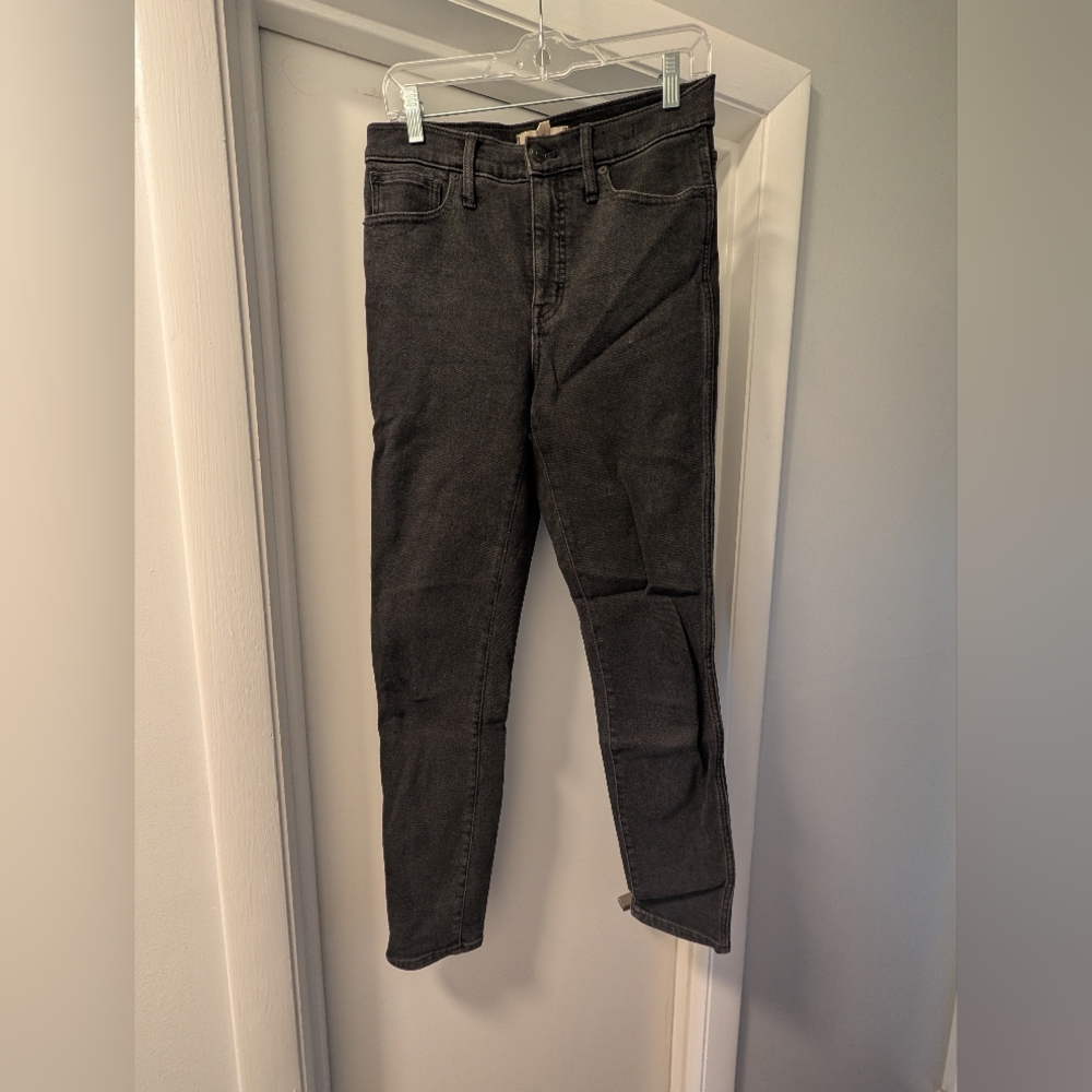 Madewell Women's Charcoal Skinny Jeans